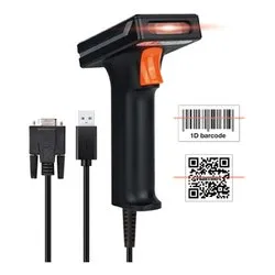Lettore barcode per codici lineari e bidimensionali 2D Combo Black HBCS2D120US - immagine 1