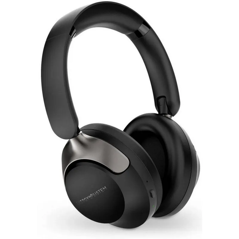 Cuffie Bluetooth wireless Energy Sistem Nomadic ANC con cancellazione del rumore nere - immagine 1