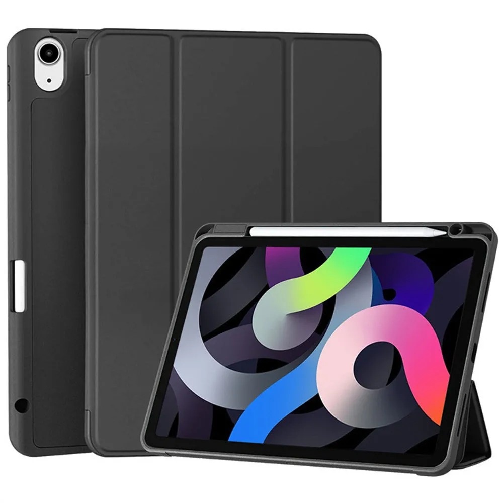 Custodia per Xiaomi Redmi Pad 2, Techsuit, Flex Trifold, Nera - immagine 1