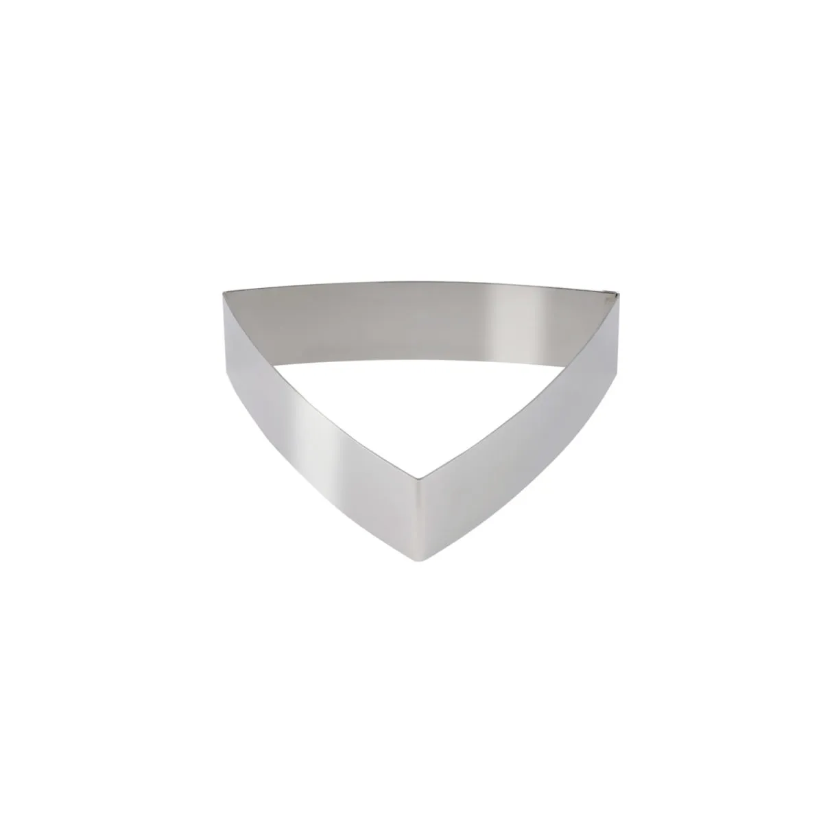 Schneider Anello per dolci triangolare a volta; 20x5 cm (LxH); acciaio inox - immagine 1