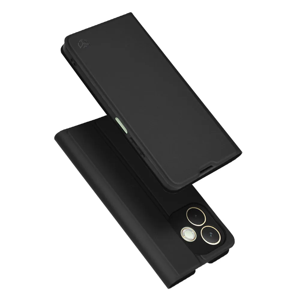 Custodia per Oppo A5 Pro 4G / A5 Pro, Techsuit, Magskin Book, Nera - immagine 1