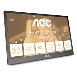 Monitor 15,6" ( IPS 1920x1080 FULL HD 60Hz ) PORTABLE Black 16T3EA - immagine 1