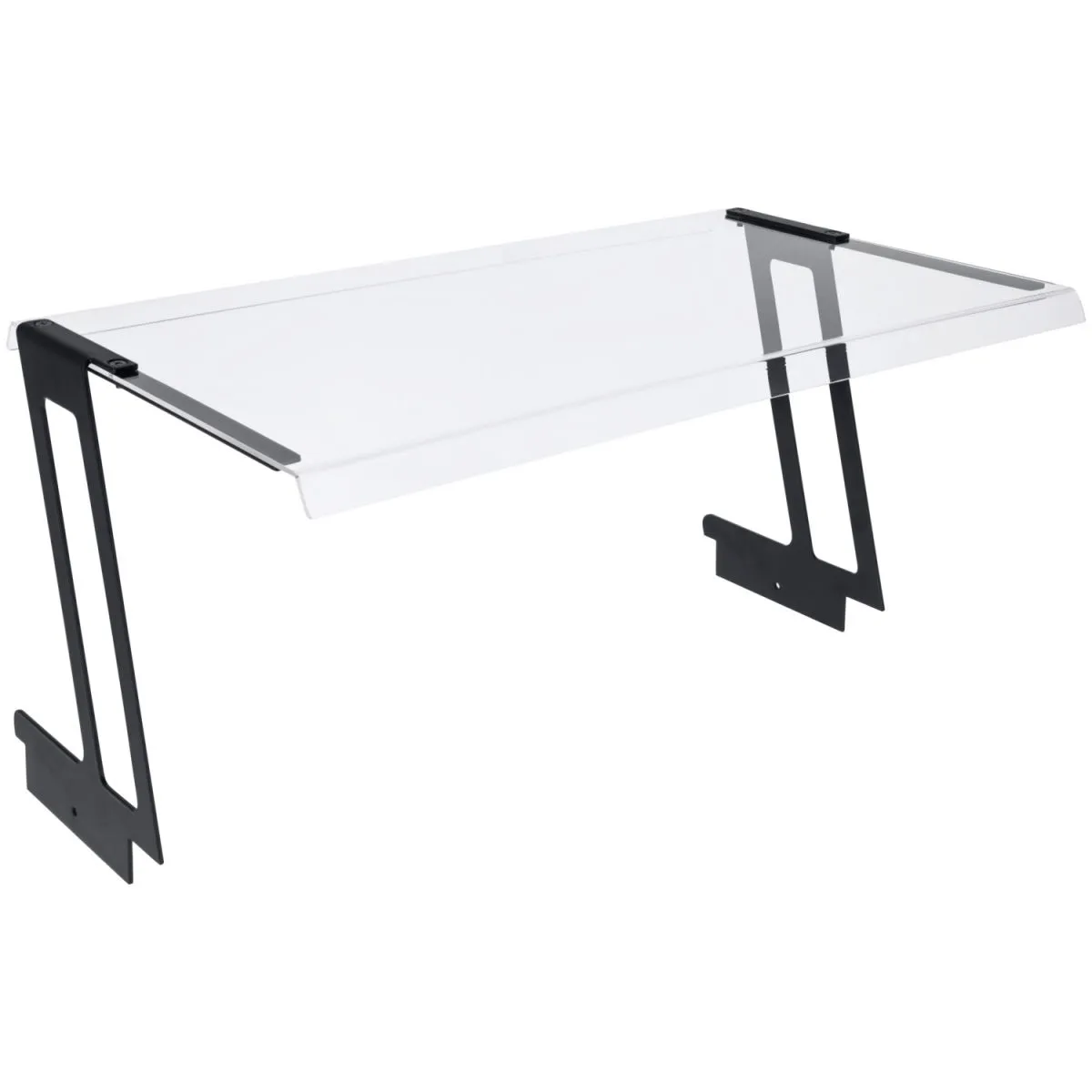VEGA Protezione igienica Esino GN 1/1; 54.6x33x29.5 cm (LxLxH); trasparente/nero; rettangolare - immagine 1