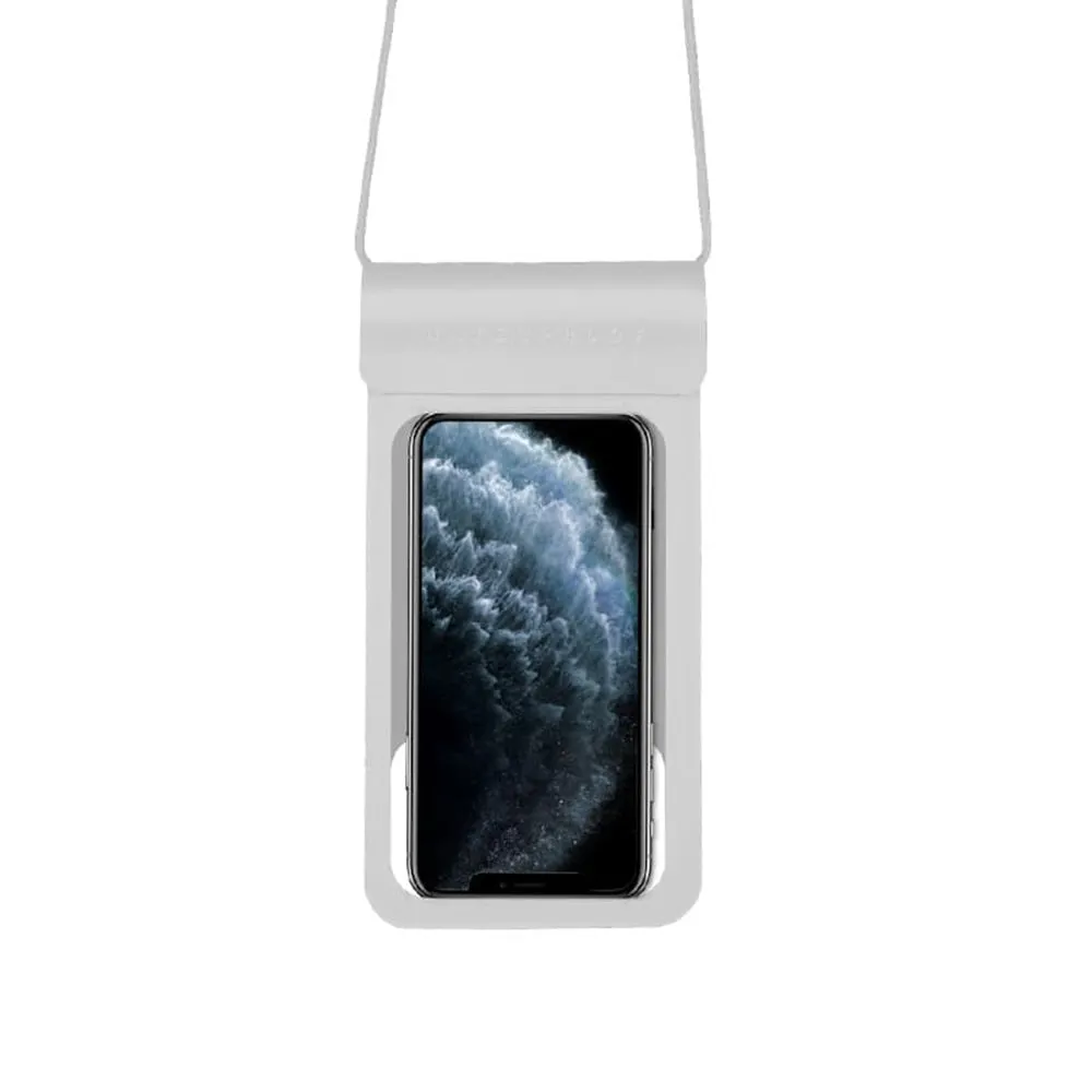 Custodia Universale Waterproof per Telefono max. 6.8 pollici, Techsuit, TWC1, Argento - immagine 1