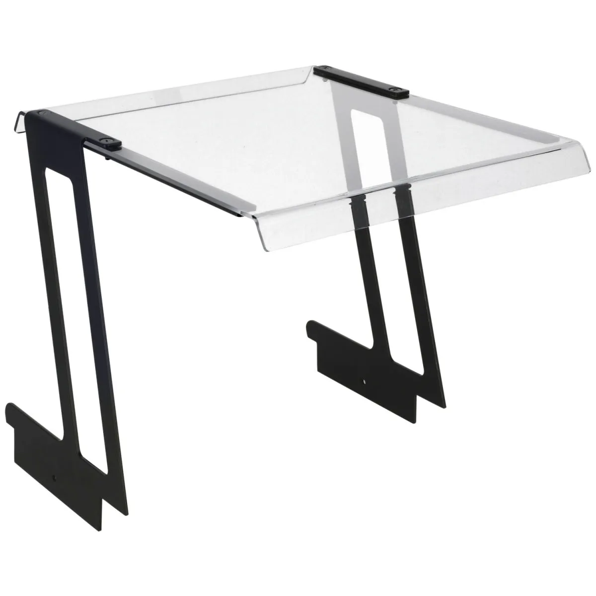 VEGA Protezione igienica Esino GN 1/2; 33x28.1x29.5 cm (LxLxH); trasparente/nero; rettangolare - immagine 1