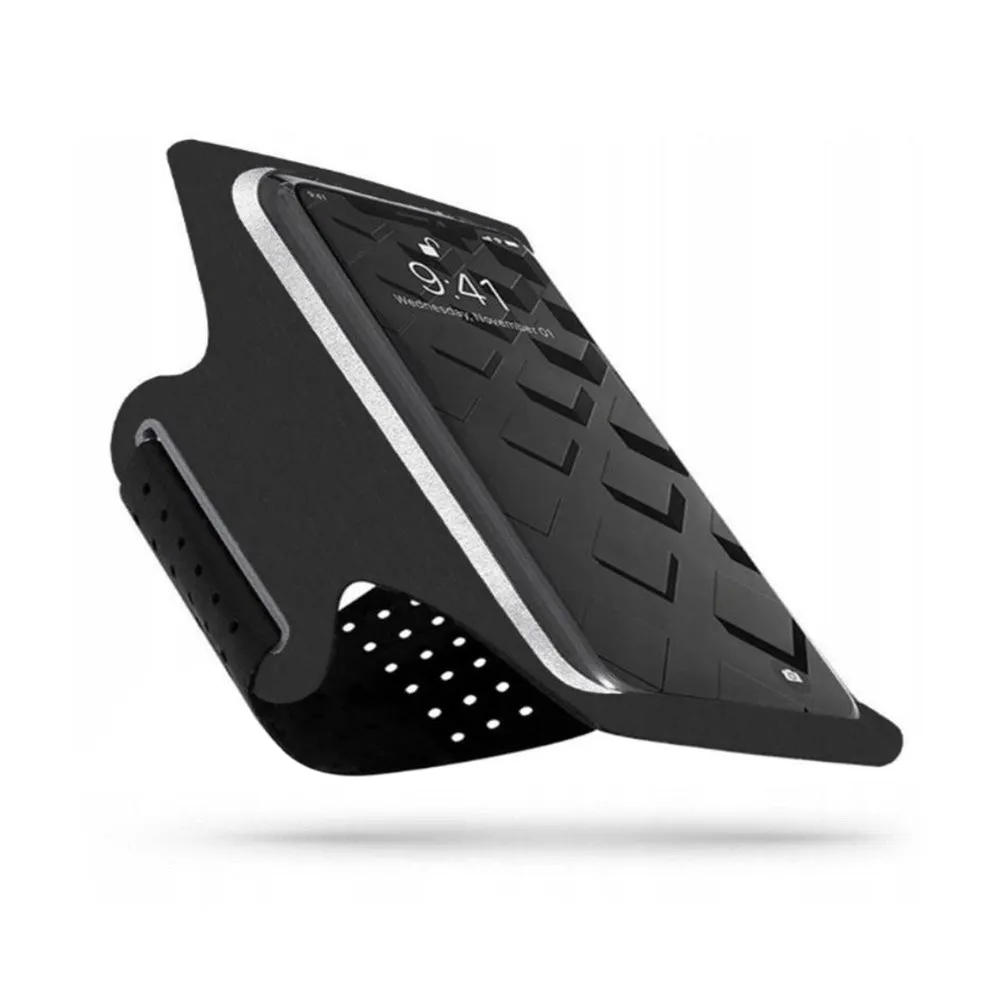 Custodia Universale per Telefono max. 7 pollici, Techsuit, Sports TH10, Nera - immagine 1