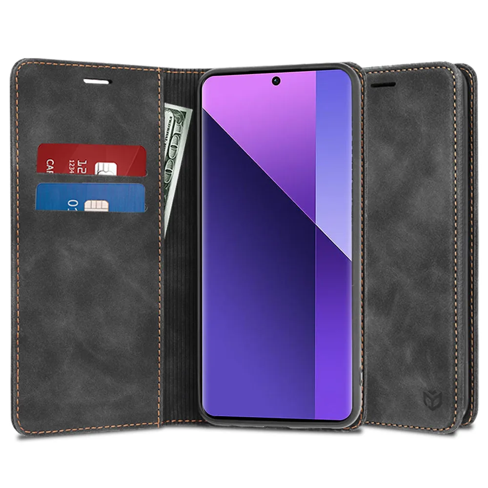 Custodia per Xiaomi Redmi Note 13 Pro+, Techsuit, Confy, Nera - immagine 1