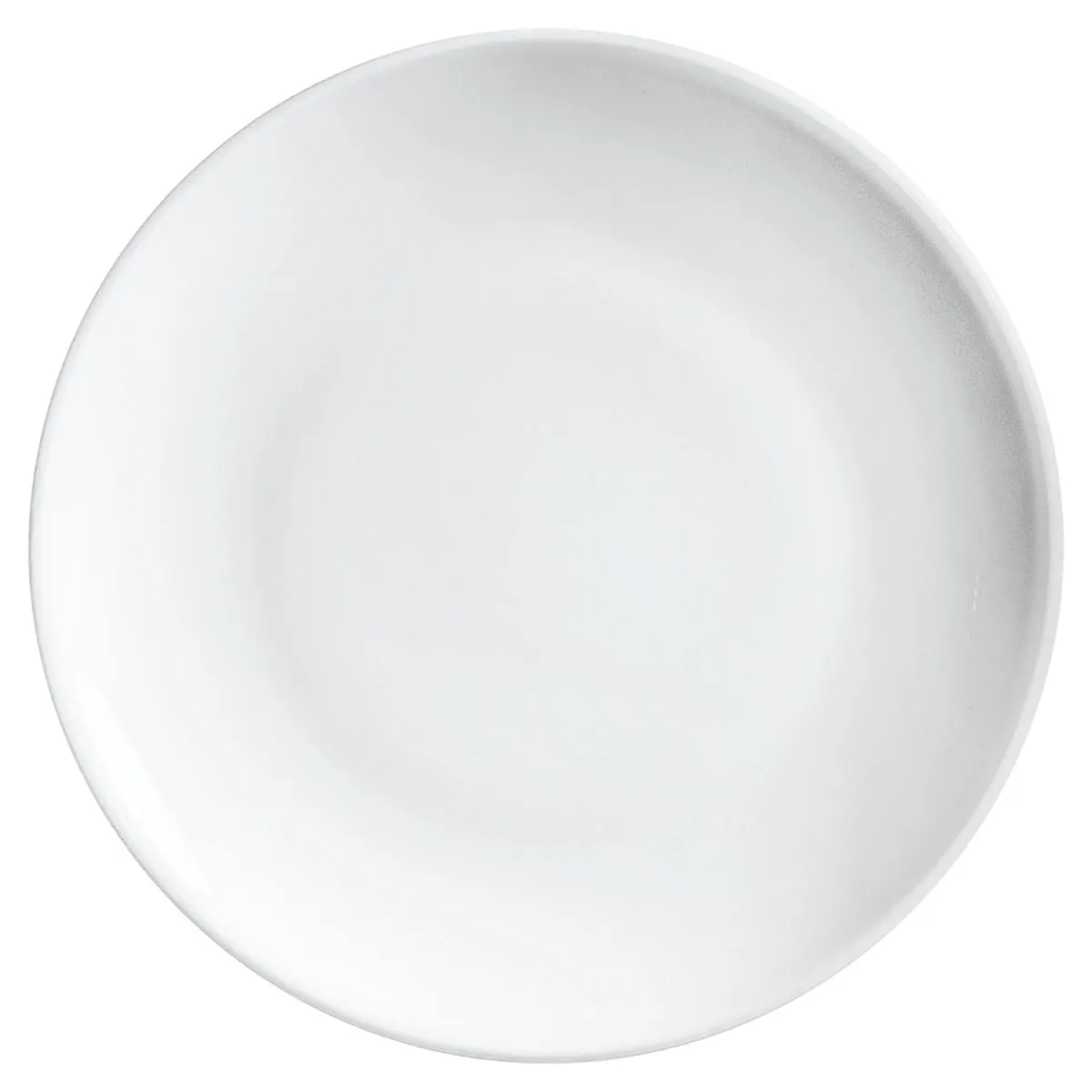 6x VEGA Piatto Optimus piano; 15 cm (Ø); bianco; rotonda; 6 pz. / Pacco - immagine 1