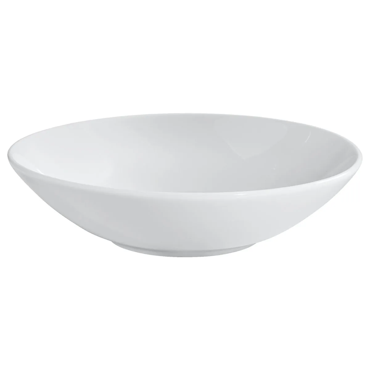 6x VEGA Piatto Optimus fondo; 520 ml, 18x5 cm (ØxH); bianco; rotonda; 6 pz. / Pacco - immagine 1