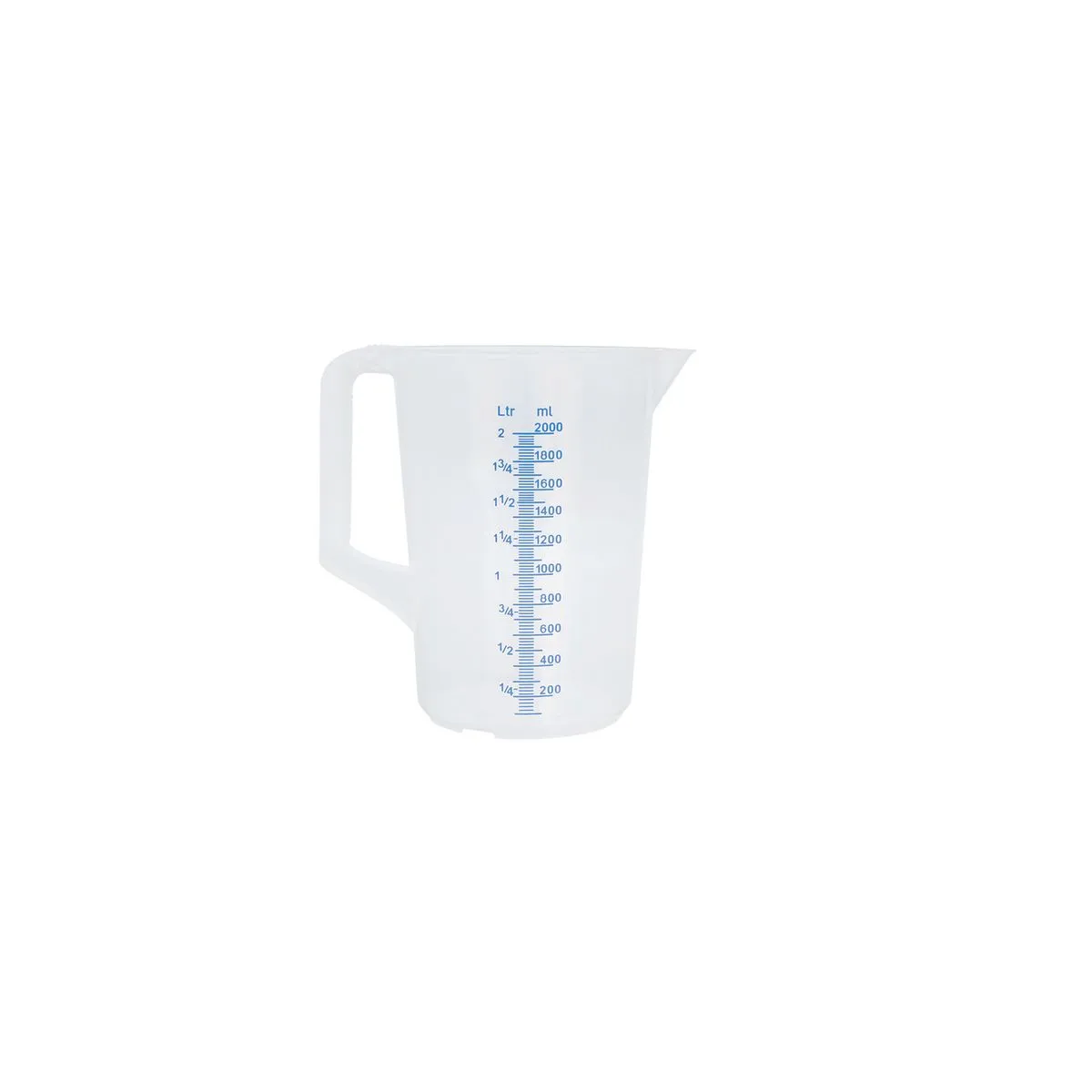 Schneider Misurino con scala graduata blu in rilievo; 2000 ml; naturale - immagine 1