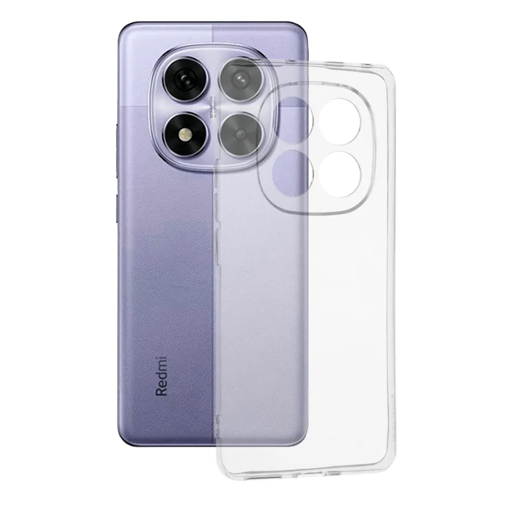 Custodia per Xiaomi Poco X7 / Note 14 Pro 5G, Techsuit, Chiara, Trasparente - immagine 1