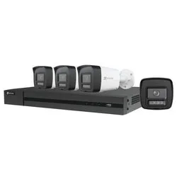 Videoregistratore sorveglianza H3K PoE 4K Kit Black e White - immagine 1