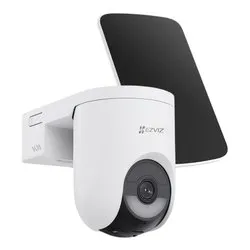 Videocamera sorveglianza HB8 Lite con Solar Panel White e Black 2K 1440p QHD CS HB8 R200 1M8WFL - immagine 1