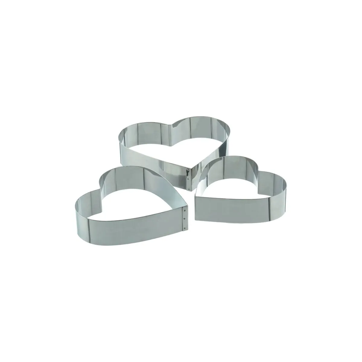 Schneider Anello per dolci a forma di cuore; 5x23 cm (HxØ); acciaio inox - immagine 1