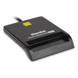 Lettore smart card USB 3.0 Dual connection Black HUSCR ACY - immagine 1