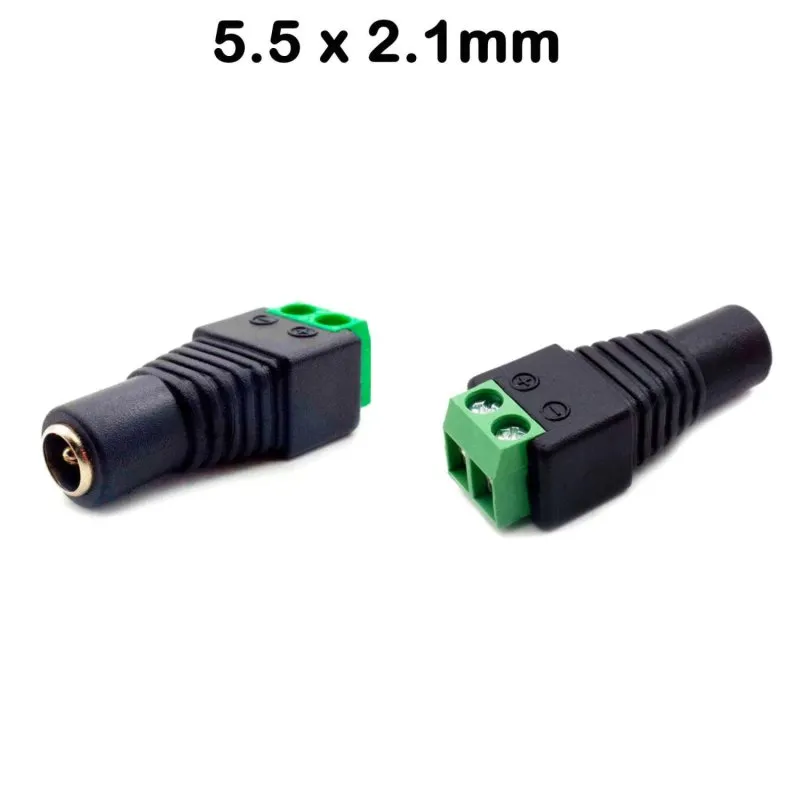 Jack femmina 5,5 mm x 2,1 mm - immagine 1