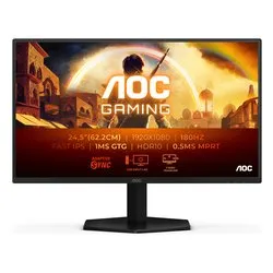 Monitor 24,5" ( IPS 1920x1080 FULL HD 180Hz ) Black 25G42E - immagine 1