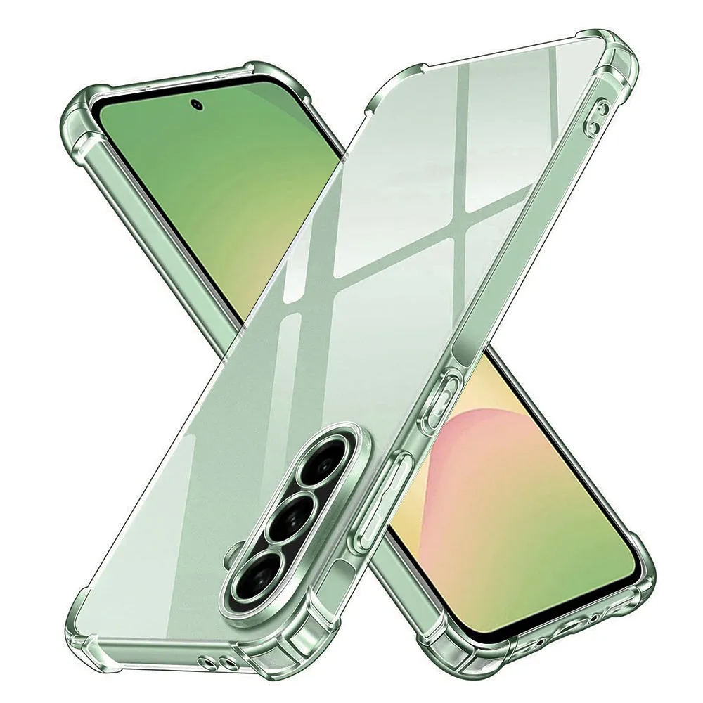 Custodia per Samsung Galaxy A56 A566, Techsuit, Shockproof Clear, Trasparente - immagine 1