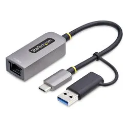 Adattatore di rete Gigabit (1000Base-TX) USB 3.0 Gray C21GA USB ETHERNET - immagine 1