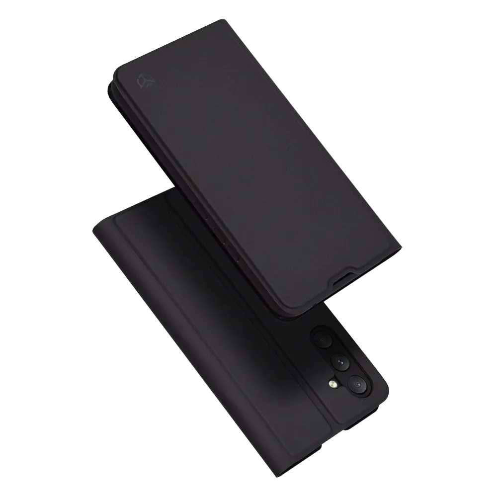 Custodia per Samsung Galaxy A54 A546, Techsuit, Magskin Book, Nera - immagine 1