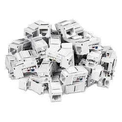 Terminale di rete Cat6 White TC K50C6 - immagine 1