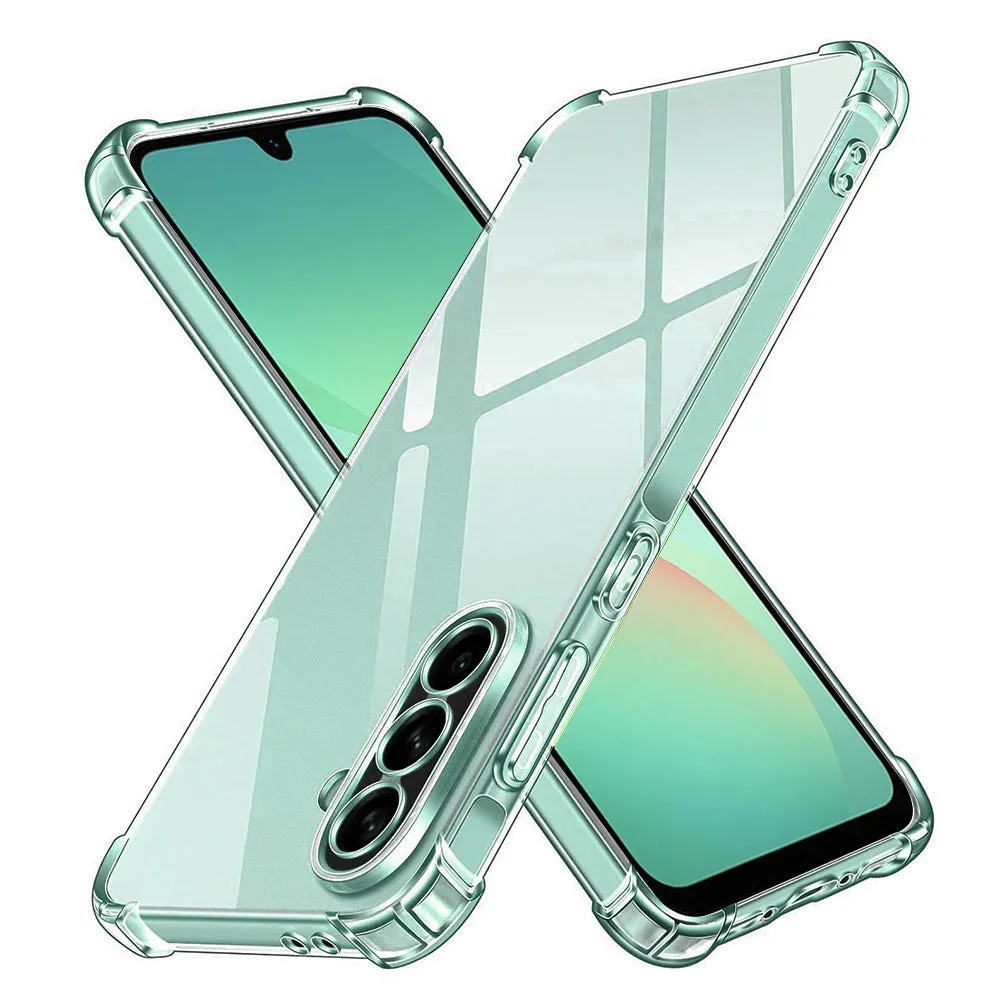Custodia per Samsung Galaxy A26 A266, Techsuit, Shockproof Clear, Trasparente - immagine 1