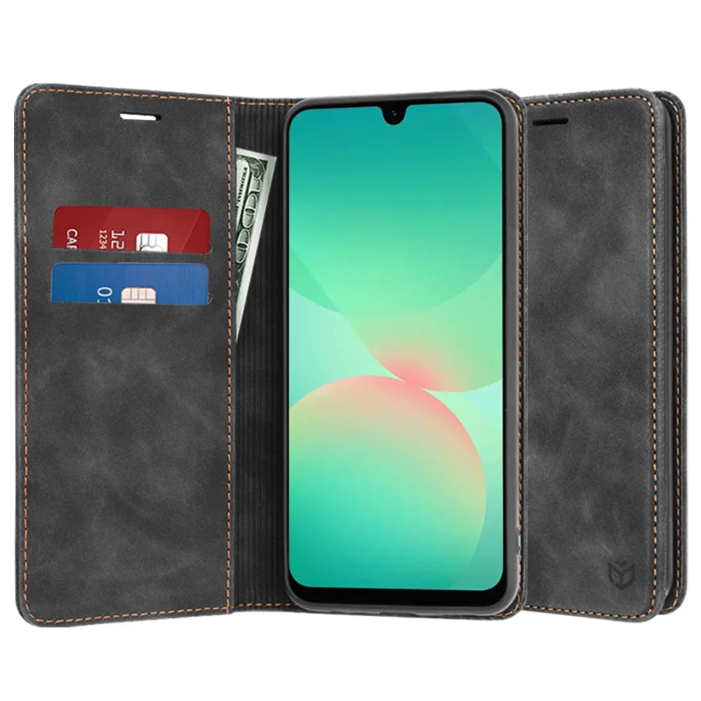 Custodia per Samsung Galaxy A26 A266, Techsuit, Confy, Nera - immagine 1