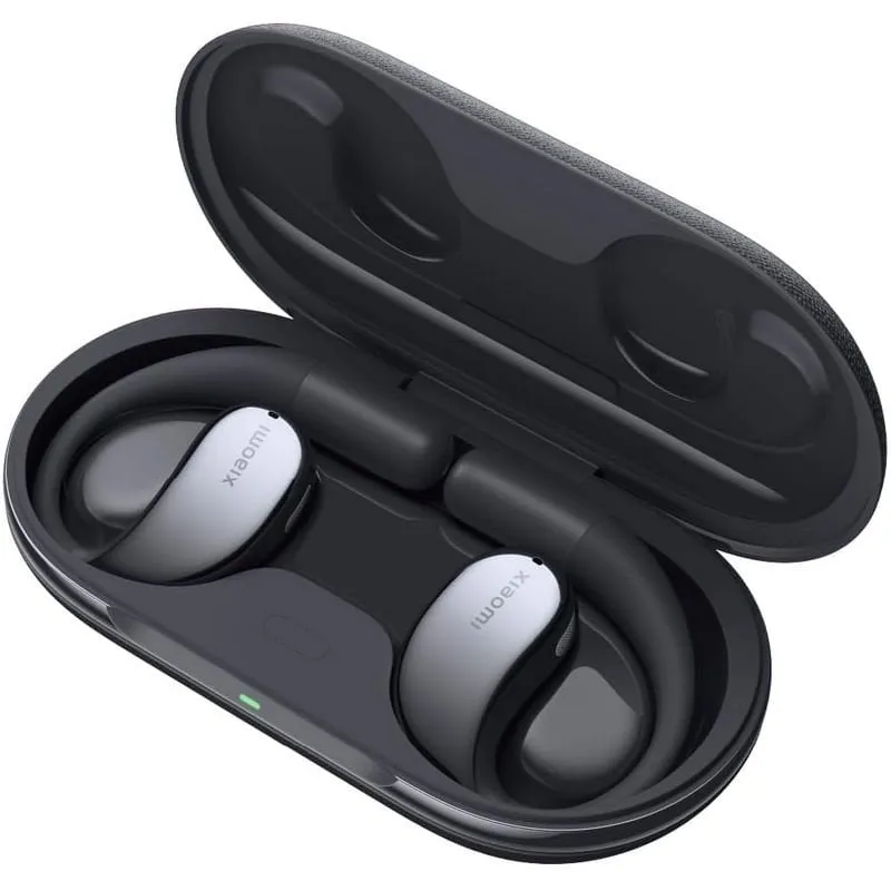 Cuffie stereo wireless Bluetooth Xiaomi OpenWear con cancellazione del rumore grigie - immagine 1