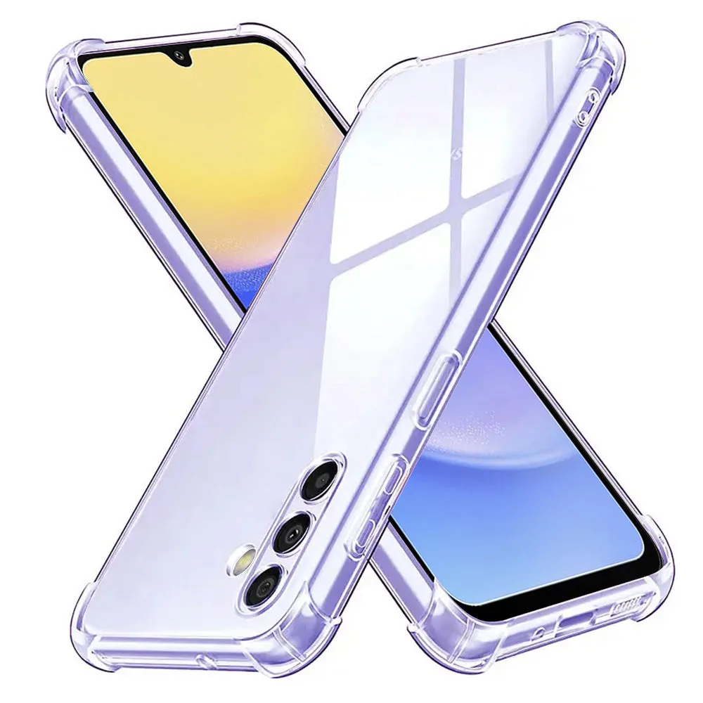 Custodia per Samsung Galaxy A16 5G A166 / A16 4G A165, Techsuit, Shockproof Clear, Trasparente - immagine 1