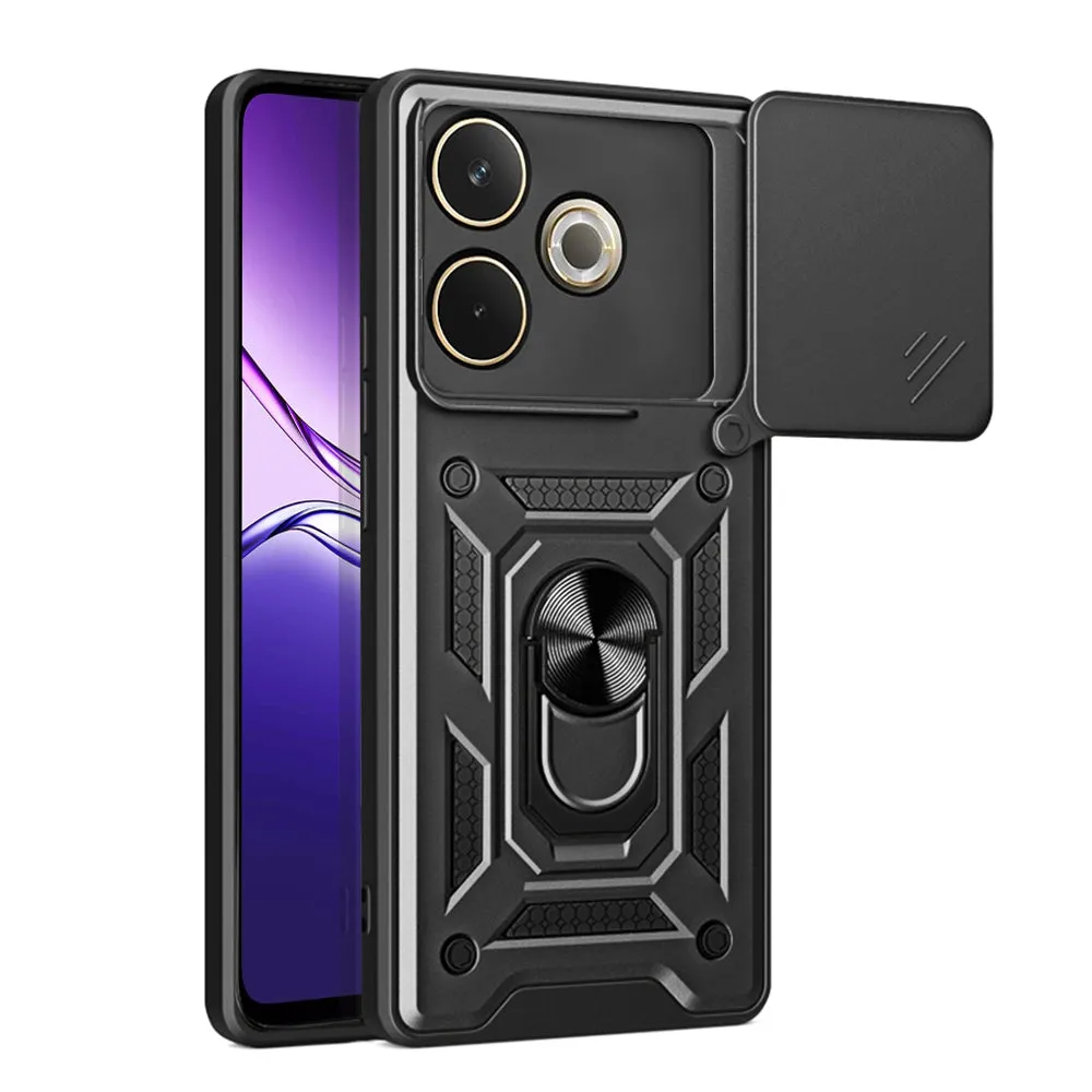 Custodia per Oppo A5 Pro 4G / A5 Pro, Techsuit, CamShield, Nera - immagine 1