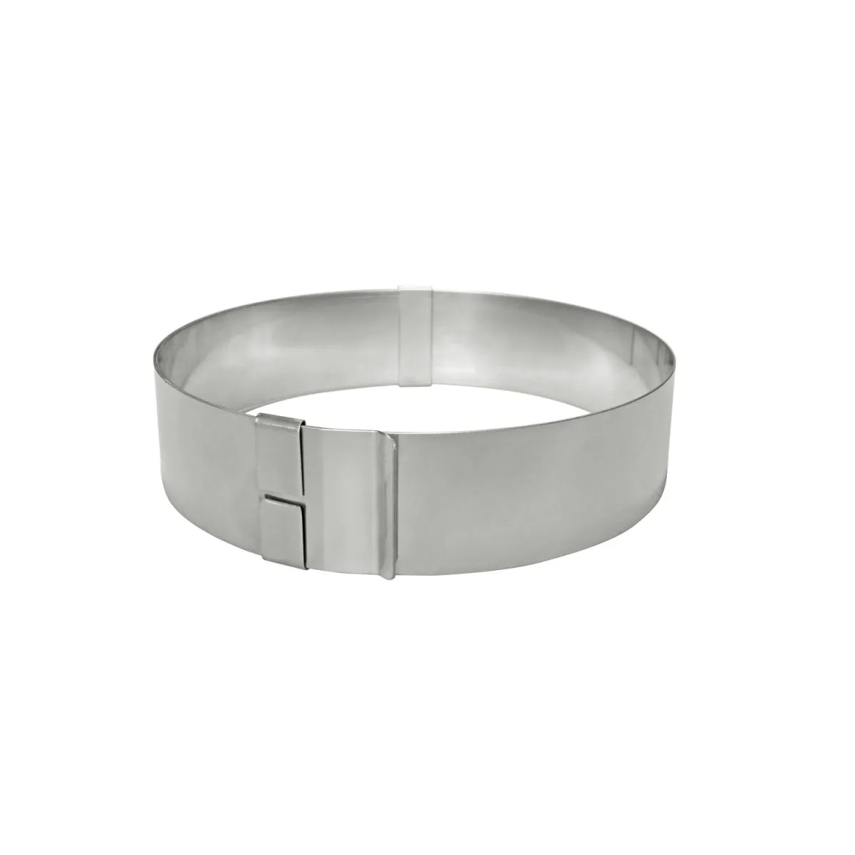 Schneider Anello per torte regolabile da 18 a 30 cm; 6 cm (H); acciaio inox - immagine 1