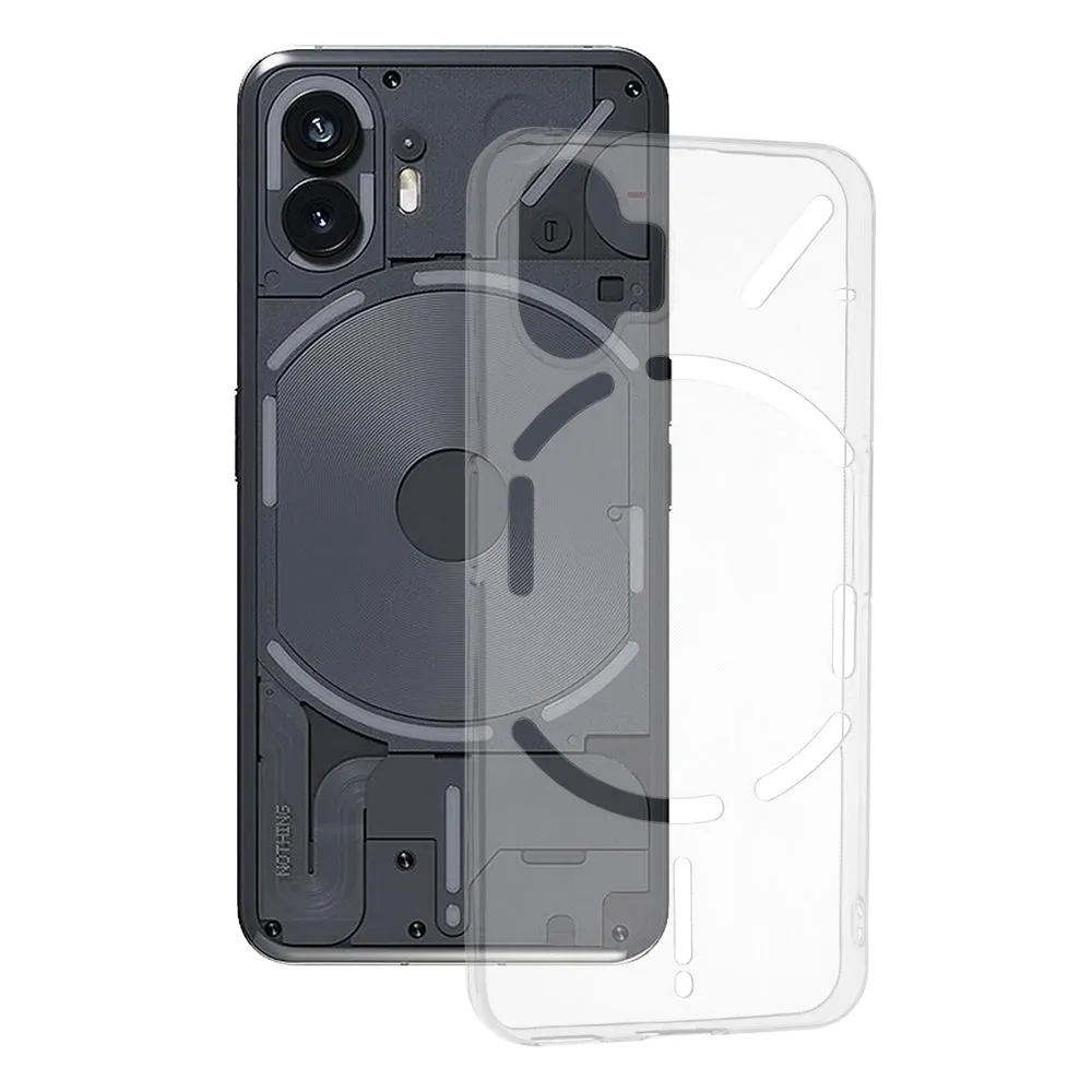 Custodia per Nothing Phone (2), Techsuit, Design Speciale Trasparente, Trasparente - immagine 1