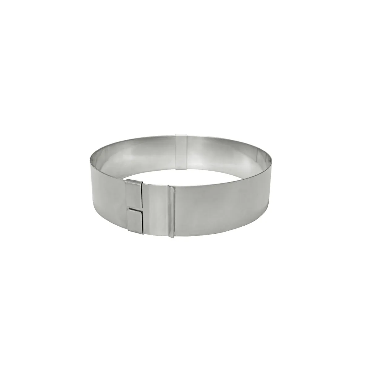 Schneider Anello per torte regolabile da 18 a 30 cm; 5 cm (H); acciaio inox - immagine 1