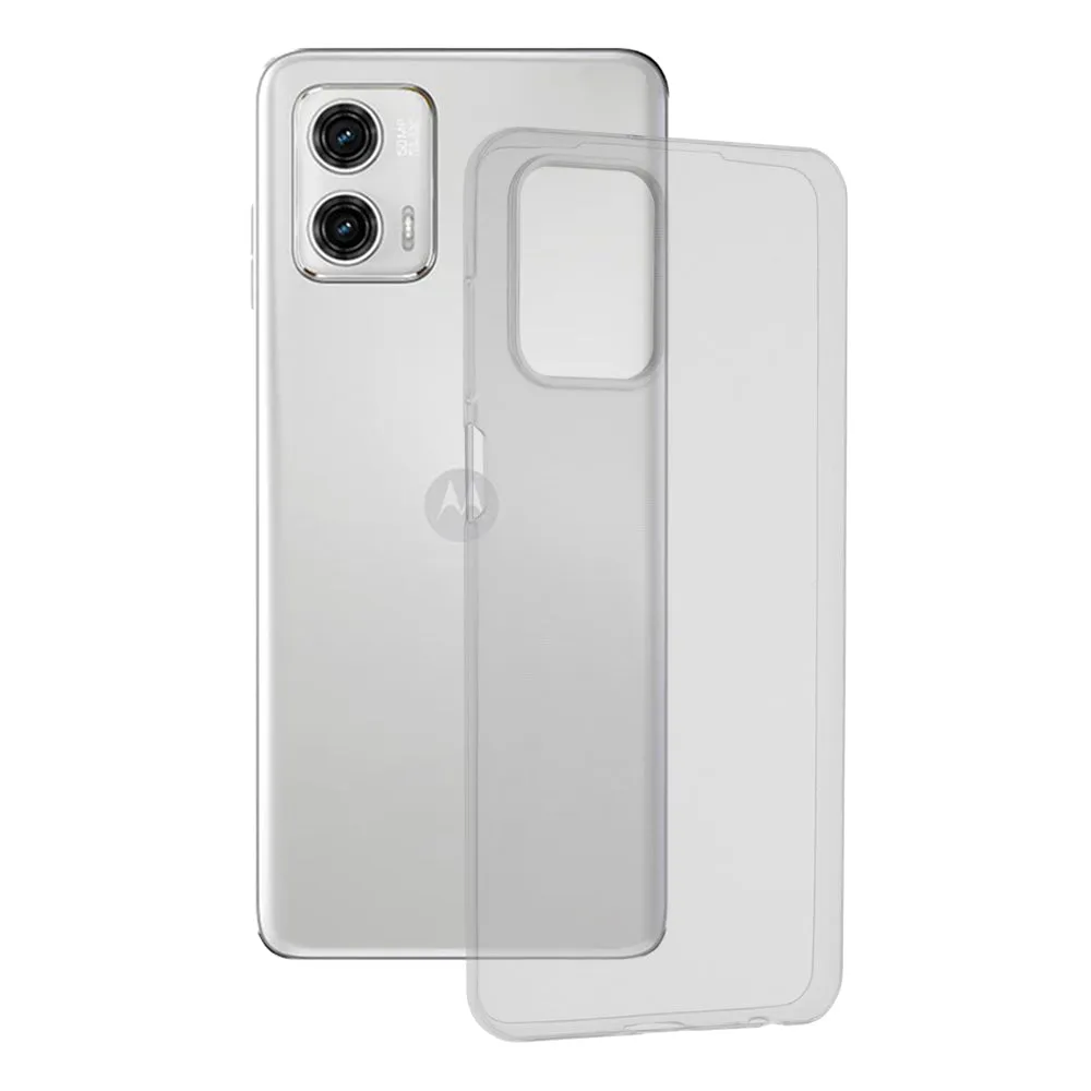 Custodia per Motorola Moto G73, Techsuit, Chiara, Trasparente - immagine 1