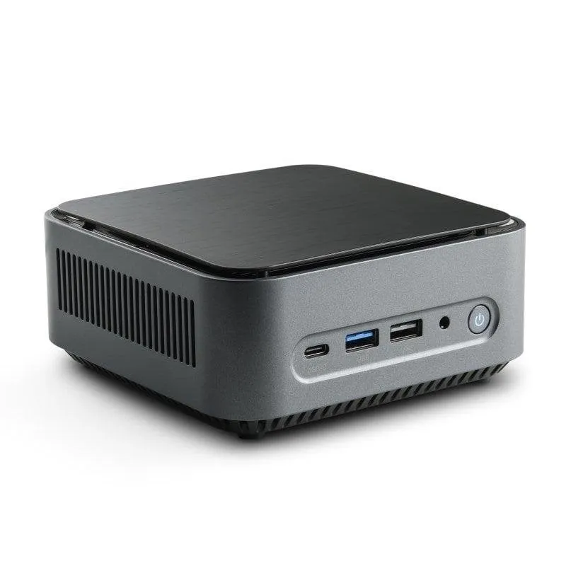 Mini PC CSL Narrow Box Premium Intel N200/16GB/500GB SSD/UHD/Windows 11 Pro - immagine 1
