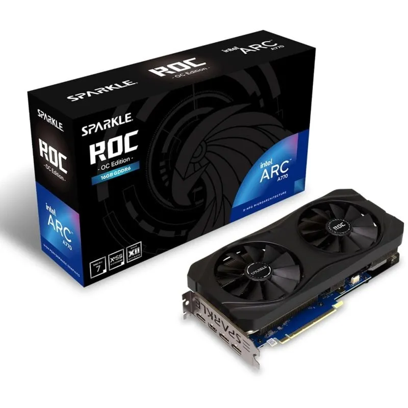 Sparkle ROC OC Edizione Intel Arc A770 16 GB GDDR6 - immagine 1
