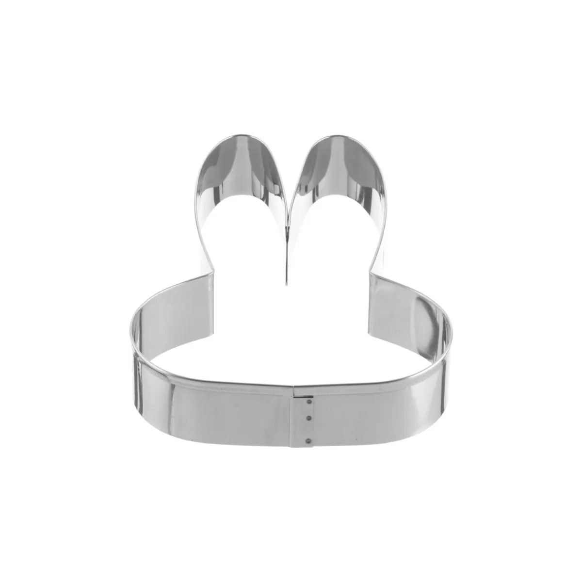 Schneider Stampo biscotti a forma di testa di coniglio; 17x12.5x3 cm (LxLxH); acciaio inox - immagine 1