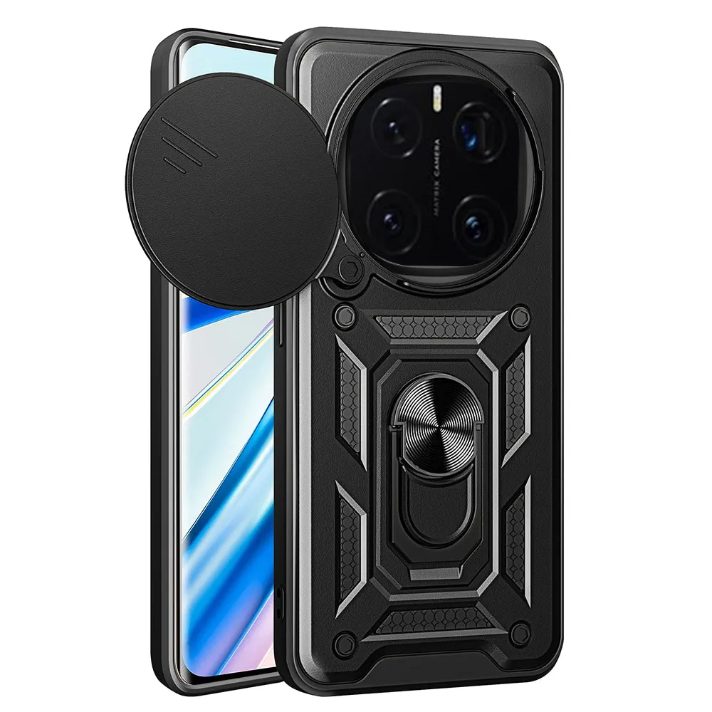 Custodia per Honor Magic7 Pro, Techsuit, CamShield, Nera - immagine 1