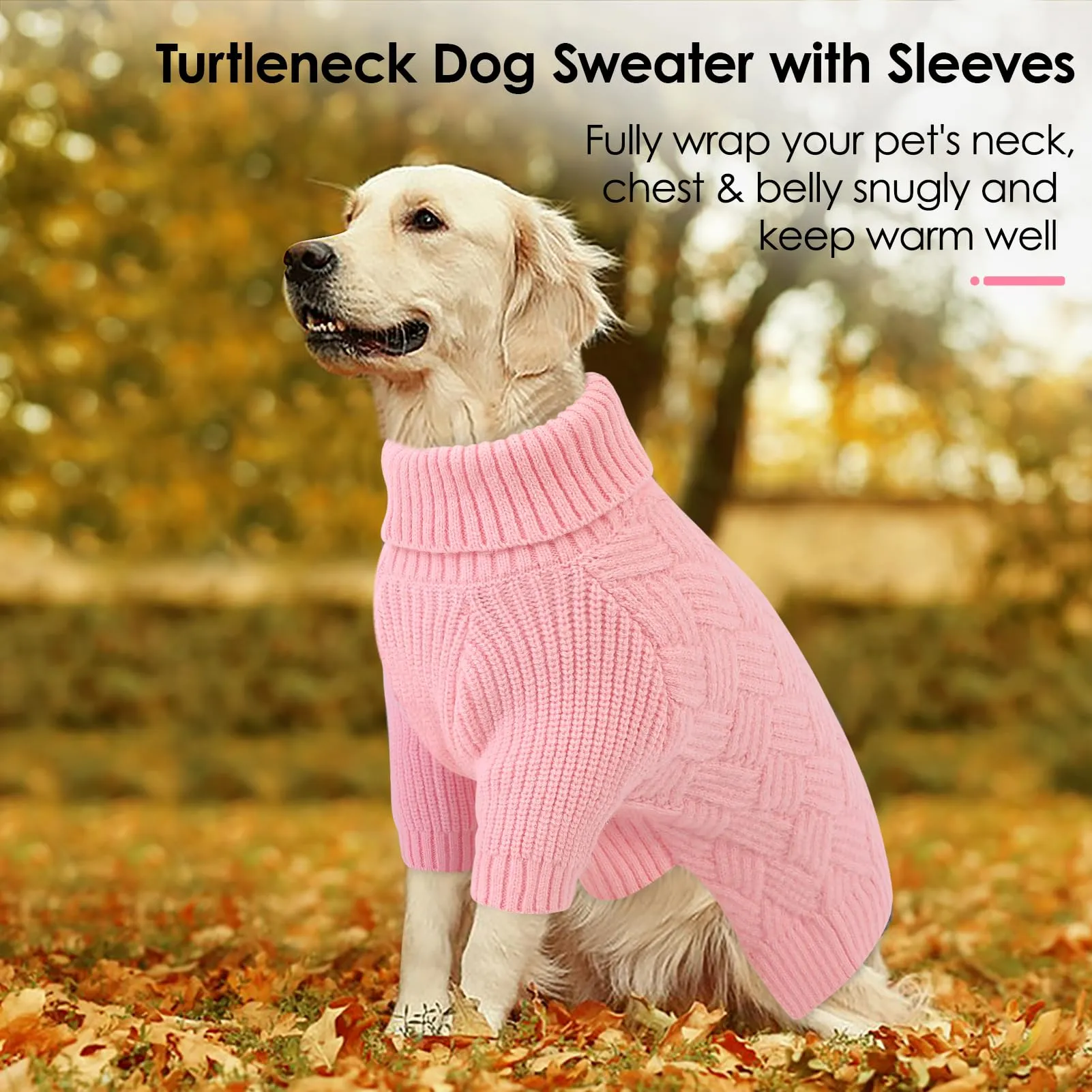AOFITEE Maglione per cani XXXL per cani di taglia extra large con maniche - immagine 2