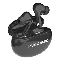 Auricolari microfono bluetooth MUSIC HERO X Beat Tws Black MHTWSBEATBTNORK - immagine 1