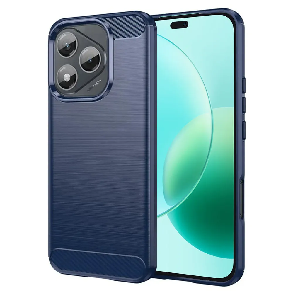 Custodia per Honor 400 Lite, Techsuit, Carbonio, Blu - immagine 1