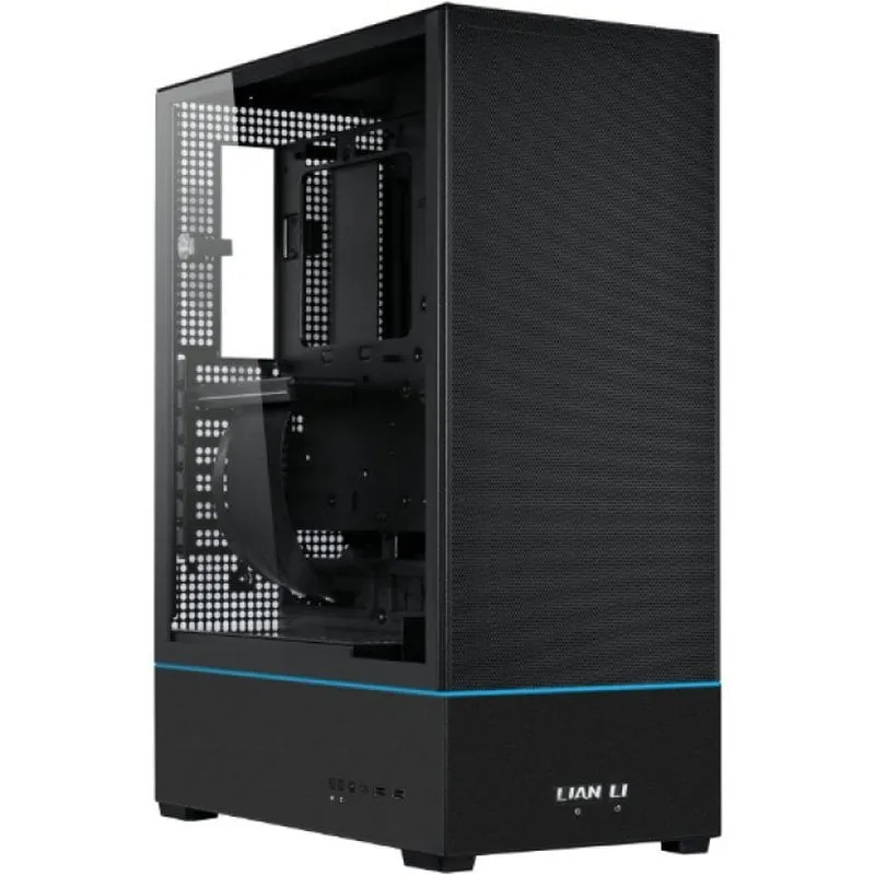Lian-Li SUP01 Mid Tower ARGB Vetro temperato USB-C 3.2 Nero - immagine 1