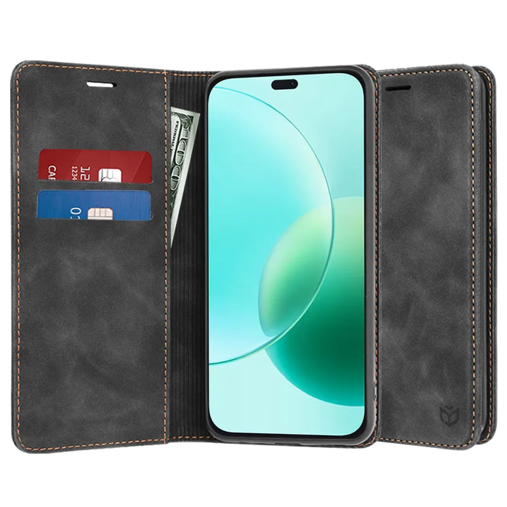 Custodia per Honor 400 Lite, Techsuit, Confy, Nera - immagine 1