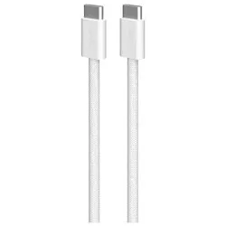 Cavo USB C FABRIK 60W White 1,5m PUCCCFABK415MTWHI - immagine 1