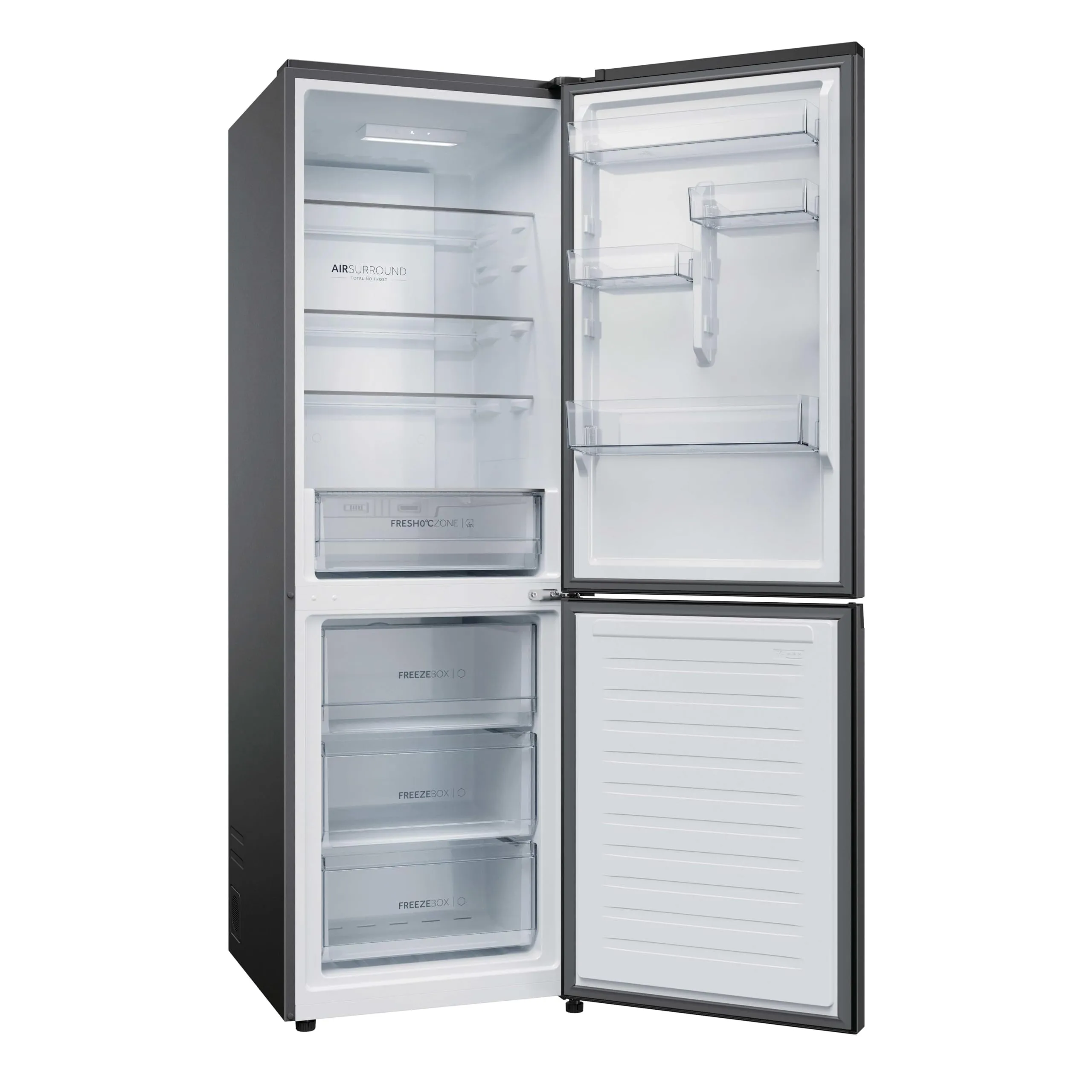 Haier 2D 60 Serie 3 Frigorifero Combinato 355 Litri, Total No Frost - immagine 2