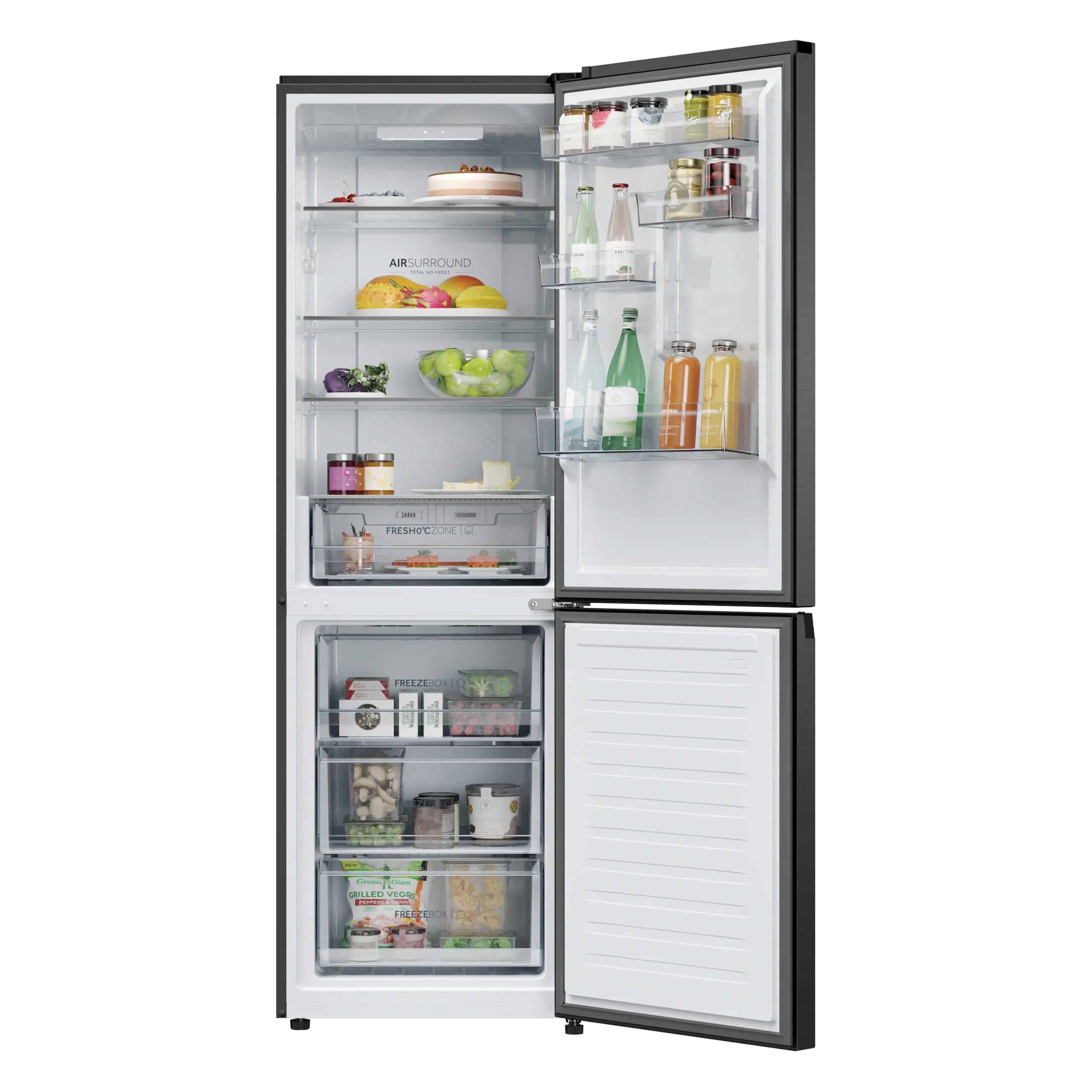 Haier 2D 60 Serie 3 Frigorifero Combinato 355 Litri, Total No Frost - immagine 3
