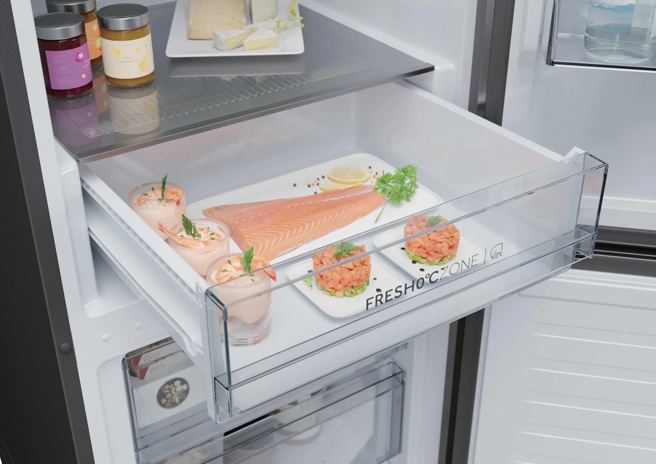 Haier 2D 60 Serie 3 Frigorifero Combinato 355 Litri, Total No Frost - immagine 5