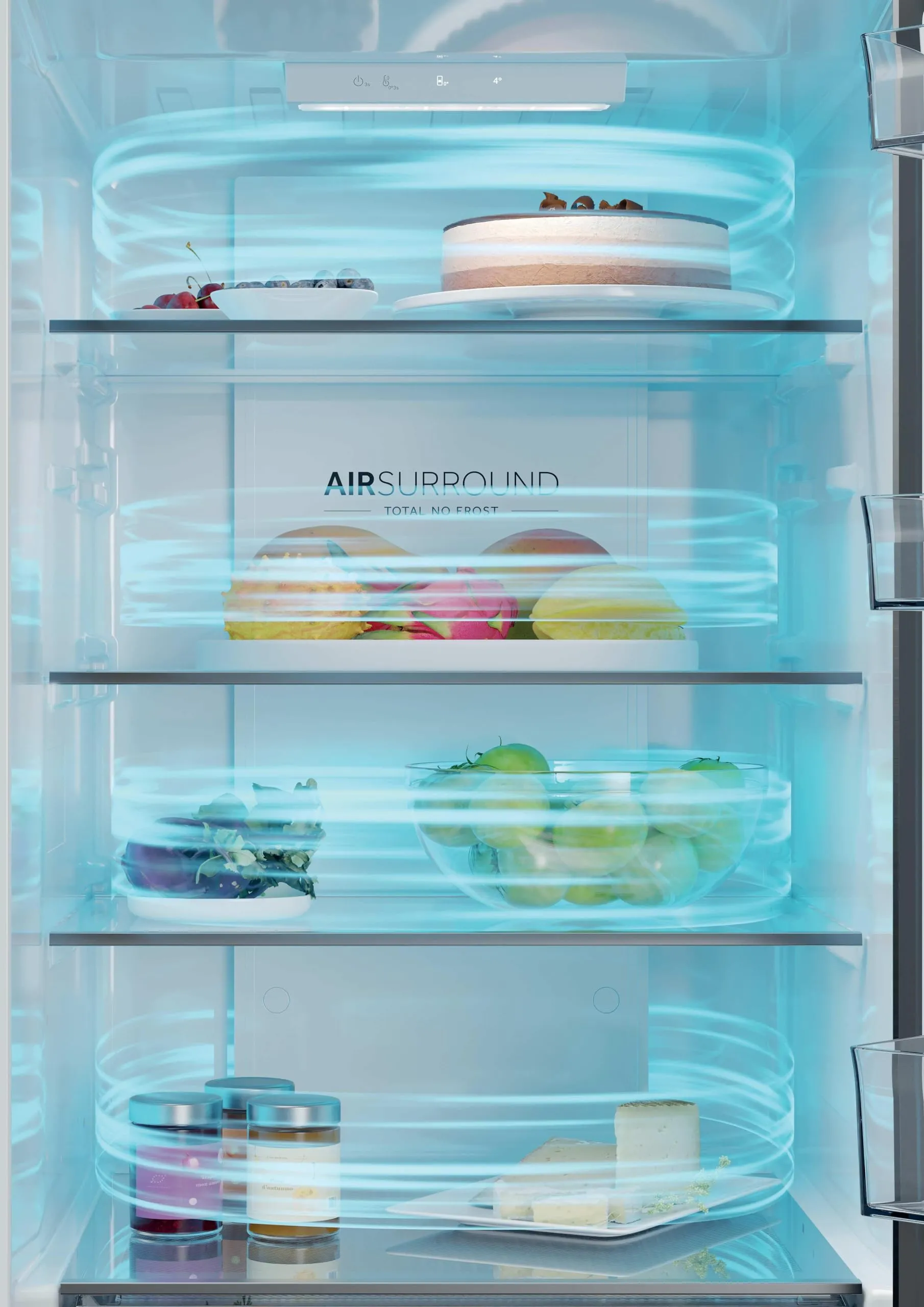 Haier 2D 60 Serie 3 Frigorifero Combinato 355 Litri, Total No Frost - immagine 7