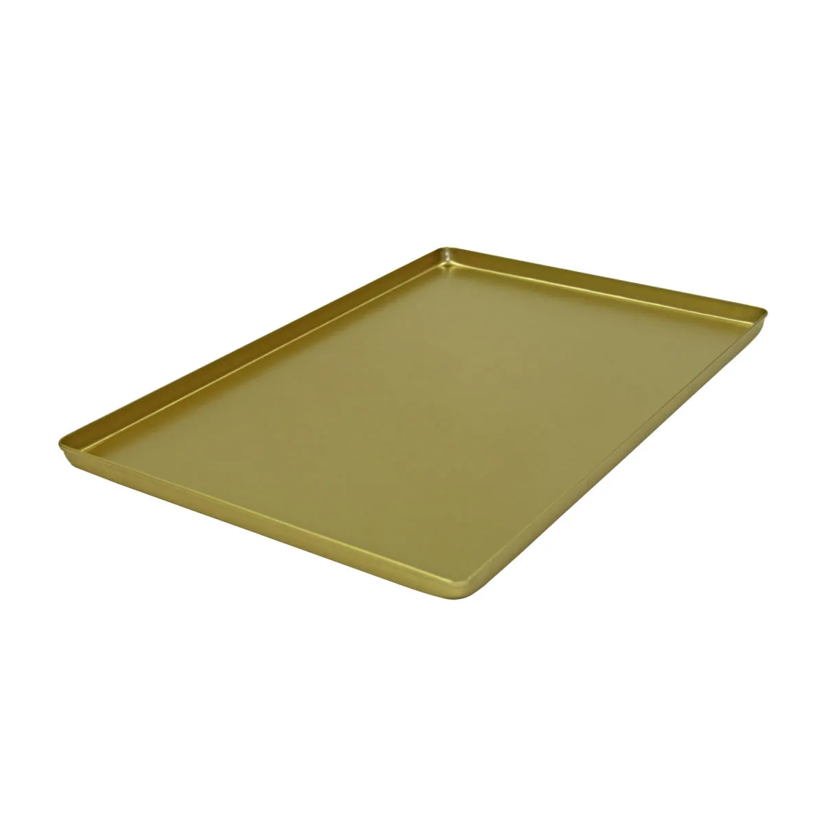 Schneider Vassoio rettangolare in alluminio; 60x40x2 cm (LxLxH); oro; rettangolare - immagine 1