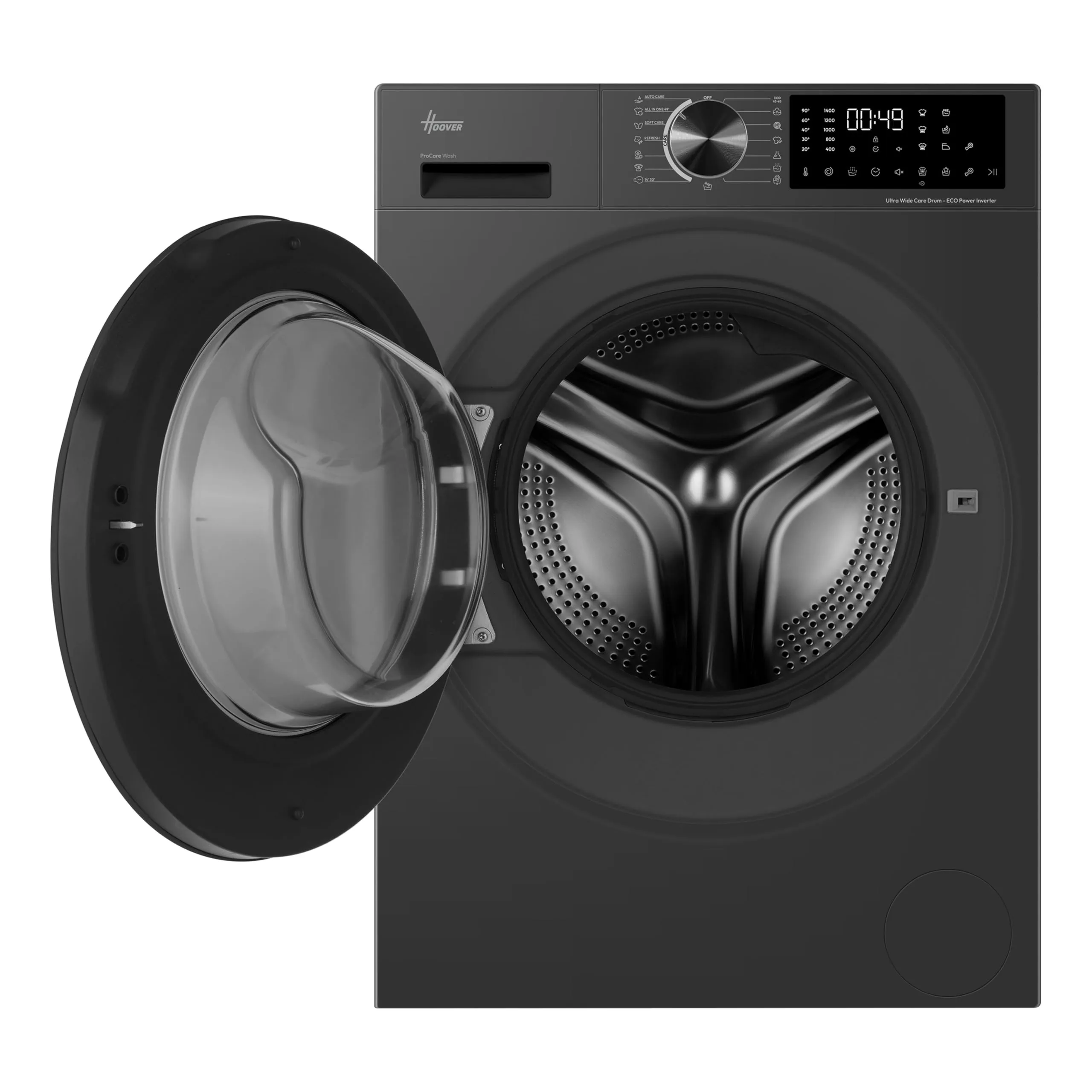 Hoover H-CARE 300 Lavatrice Slim 7 Kg, 1400 Giri, Classe A-20% - immagine 2